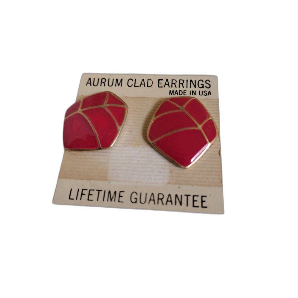Vintage Aurum Clad Earrings